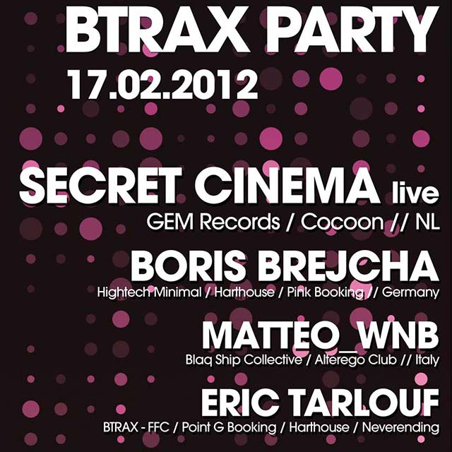 BTRAX party 17.02.12